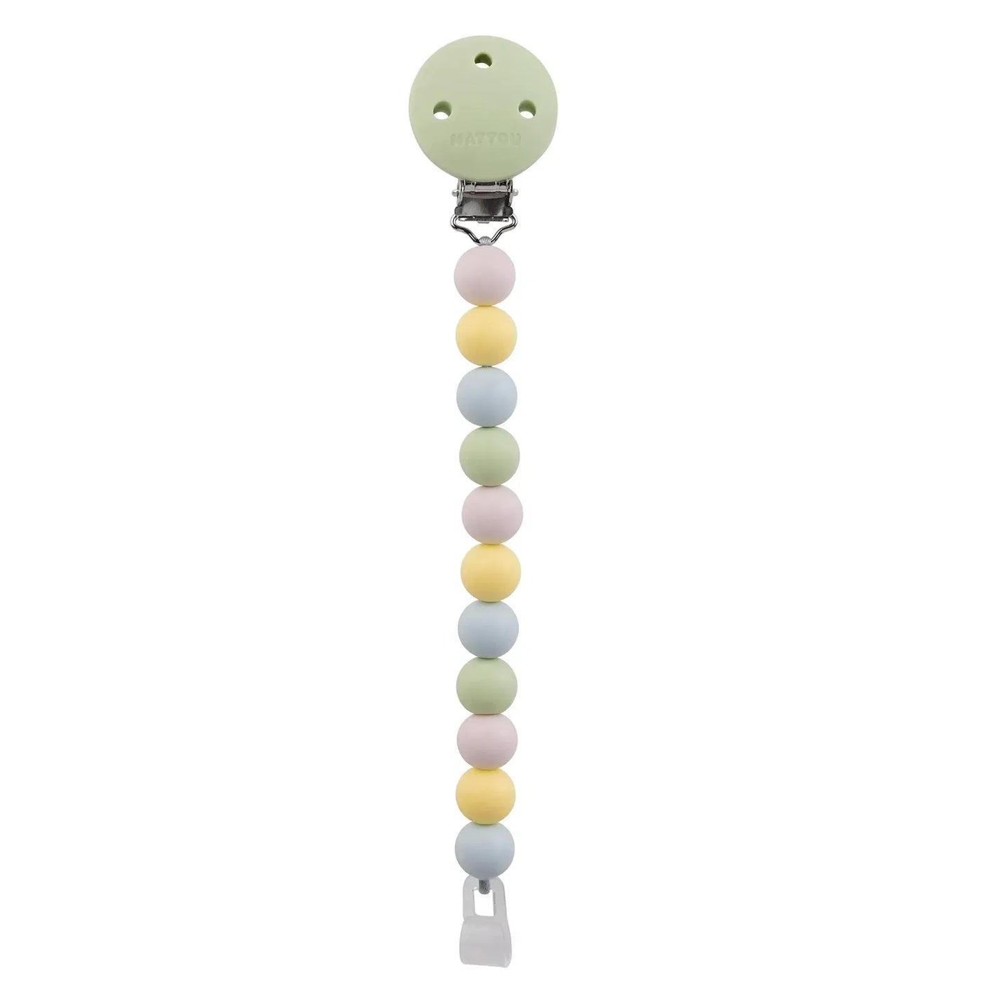 Attache sucette en silicone Nattou
