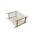 Claie en bois double