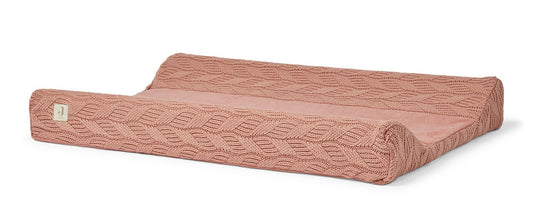 Housse matelas à langer 50x70 Spring Knit Rosewood