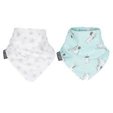 Lot 2 bavoirs bandana