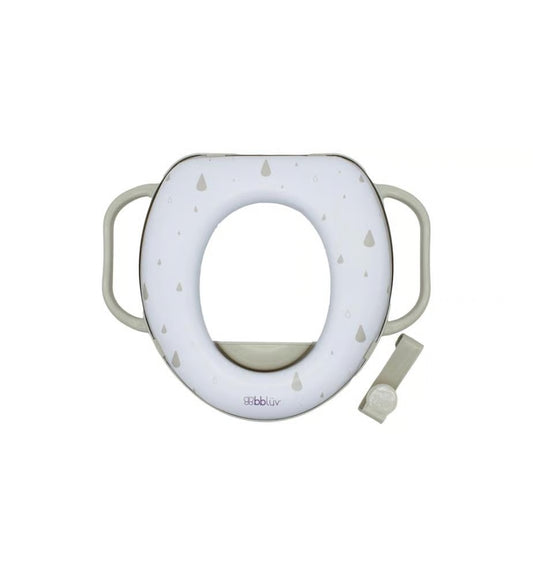 Siège de toilette avec crochets