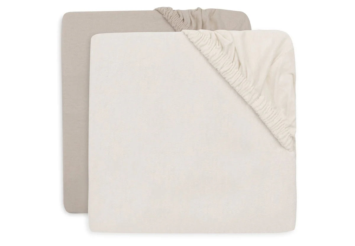 Lot 2 Draps-housses Jersey