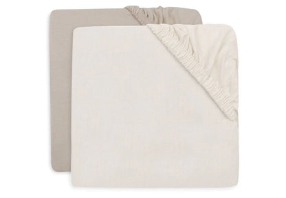 Lot 2 Draps-housses Jersey