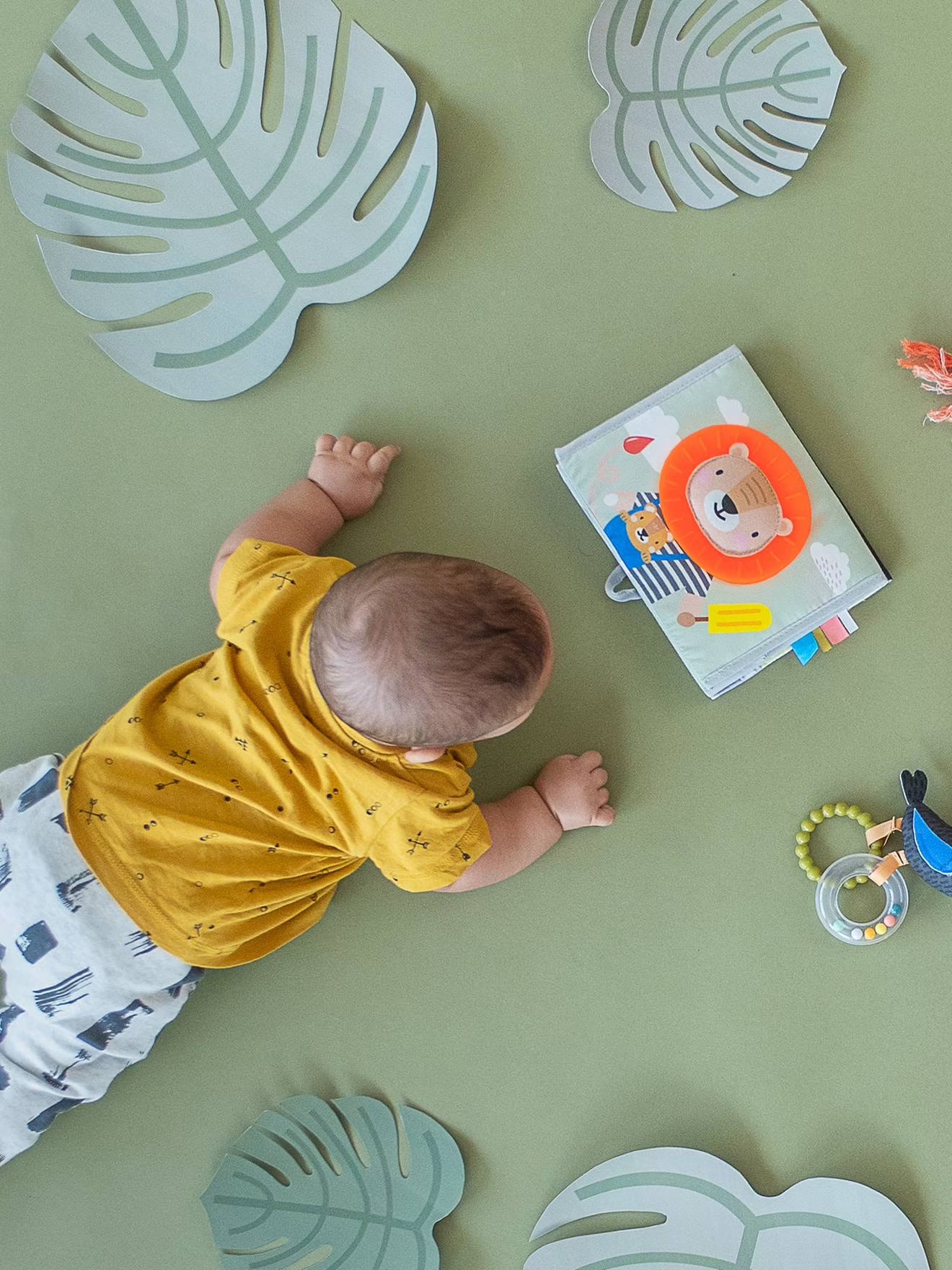Livre tissu chevalet