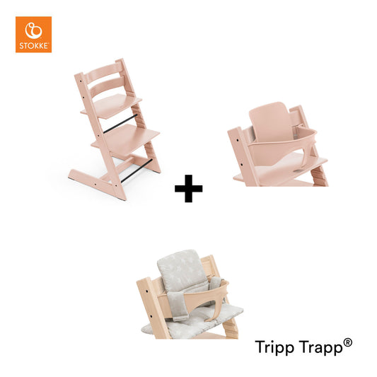 Pack Tripp Trapp : chaise haute + Baby Set + coussin