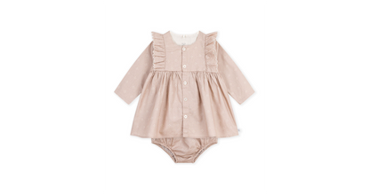 Robe manches longues et son bloomer