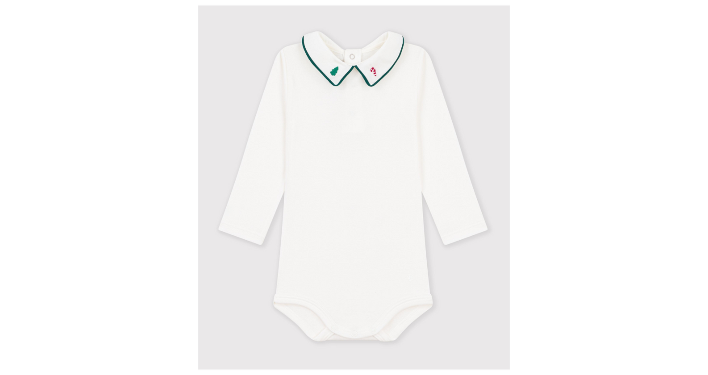Body bébé manches longues Édition Noël