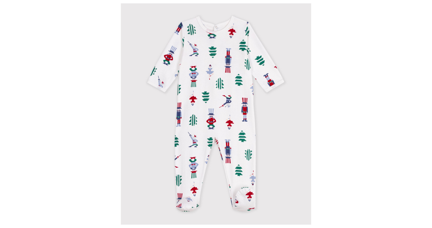 Pyjama bébé en molleton