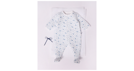 Pyjama bébé zippé en tubique