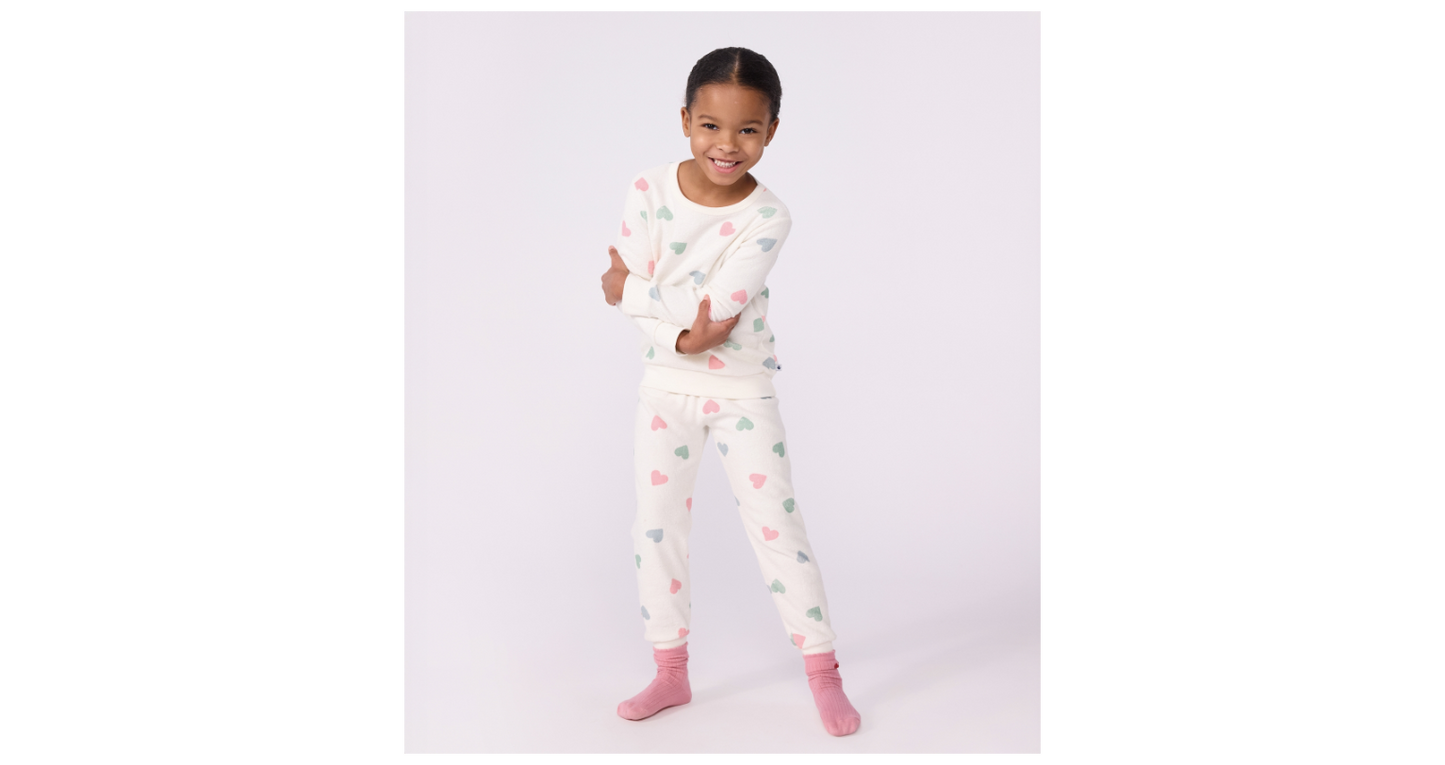 Pyjama bébé en coton éponge