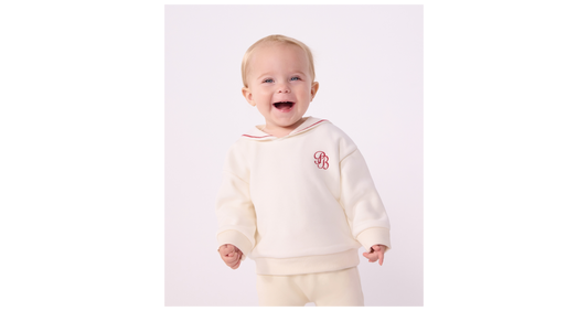 Sweatshirt bébé en coton
