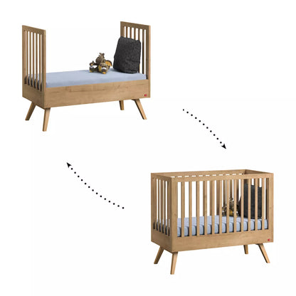 Chambre Nautis nature: Lit 70x140 + commode + plan à langer